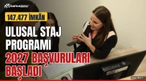 Ulusal Staj Programı 2027 başvuruları başladı