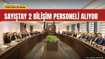 Sayıştay 2 bilişim personeli alacak