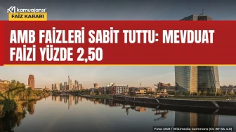 AMB faizleri sabit tuttu