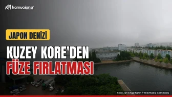 Kuzey Kore'den Japon Denizi'ne füze fırlatması
