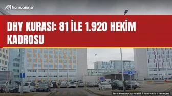 DHY kurası: 81 ile 1.920 hekim kadrosu