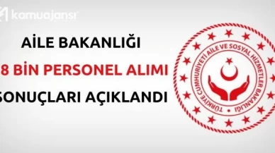 ASHB'nin 8 bin personel alımı için sonuçları açıklandı!