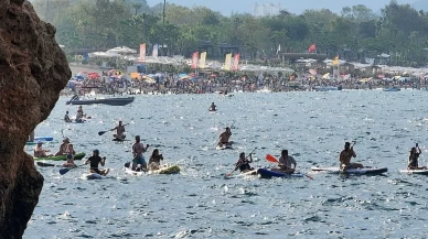 Akdeniz'de 'Sub board' kullanımı fokları tehdit ediyor, uzmanlar uyarıyor: Foklar yavrularını terk edebilir!