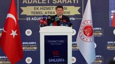 Şanlıurfa Adalet Sarayı Ek Hizmet Binası Temeli Atıldı