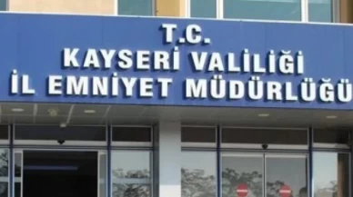 Kayseri'de Polis Ekiplerinden Suç ve Suçlularla Mücadelede Önemli Başarı