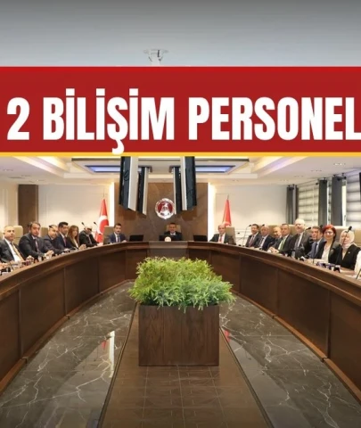 Sayıştay 2 bilişim personeli alacak