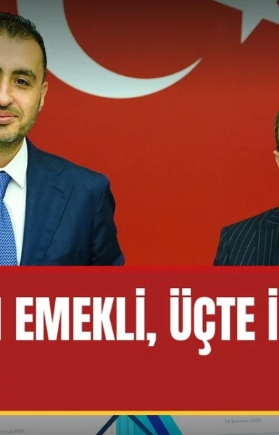 17,1 milyon emekli, üçte ikisi SSK'da