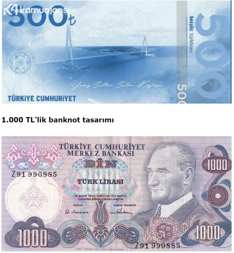 Basıldı mı? Ne zaman Geliyor! 500 ve 1000 TL'lik banknotlar için net açıklama