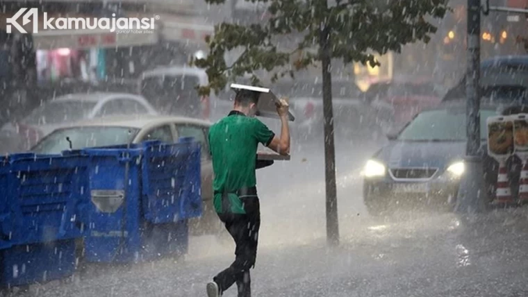 Meteoroloji 5 il için şiddetli yağış uyarısında bulundu