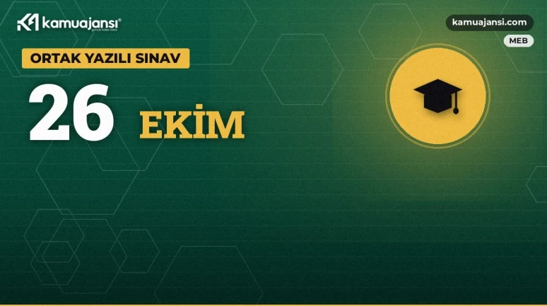 Ortak Yazılı Sınav Sistemi yarın açılıyor: Öğretmenler soruları EBA'dan hazırlayacak