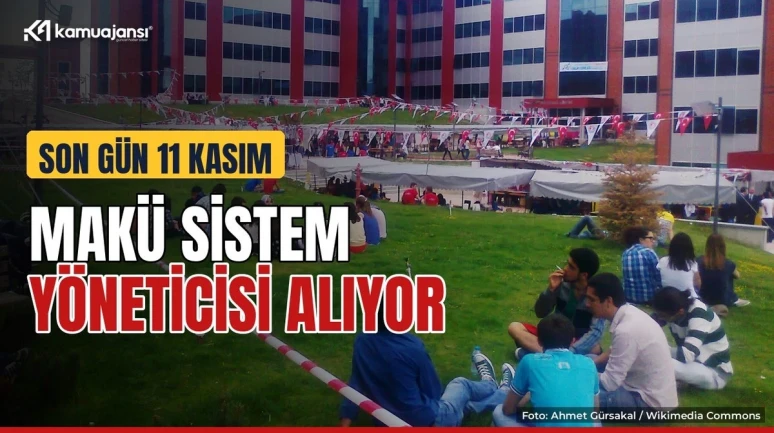 MAKÜ sözleşmeli sistem yöneticisi alacak