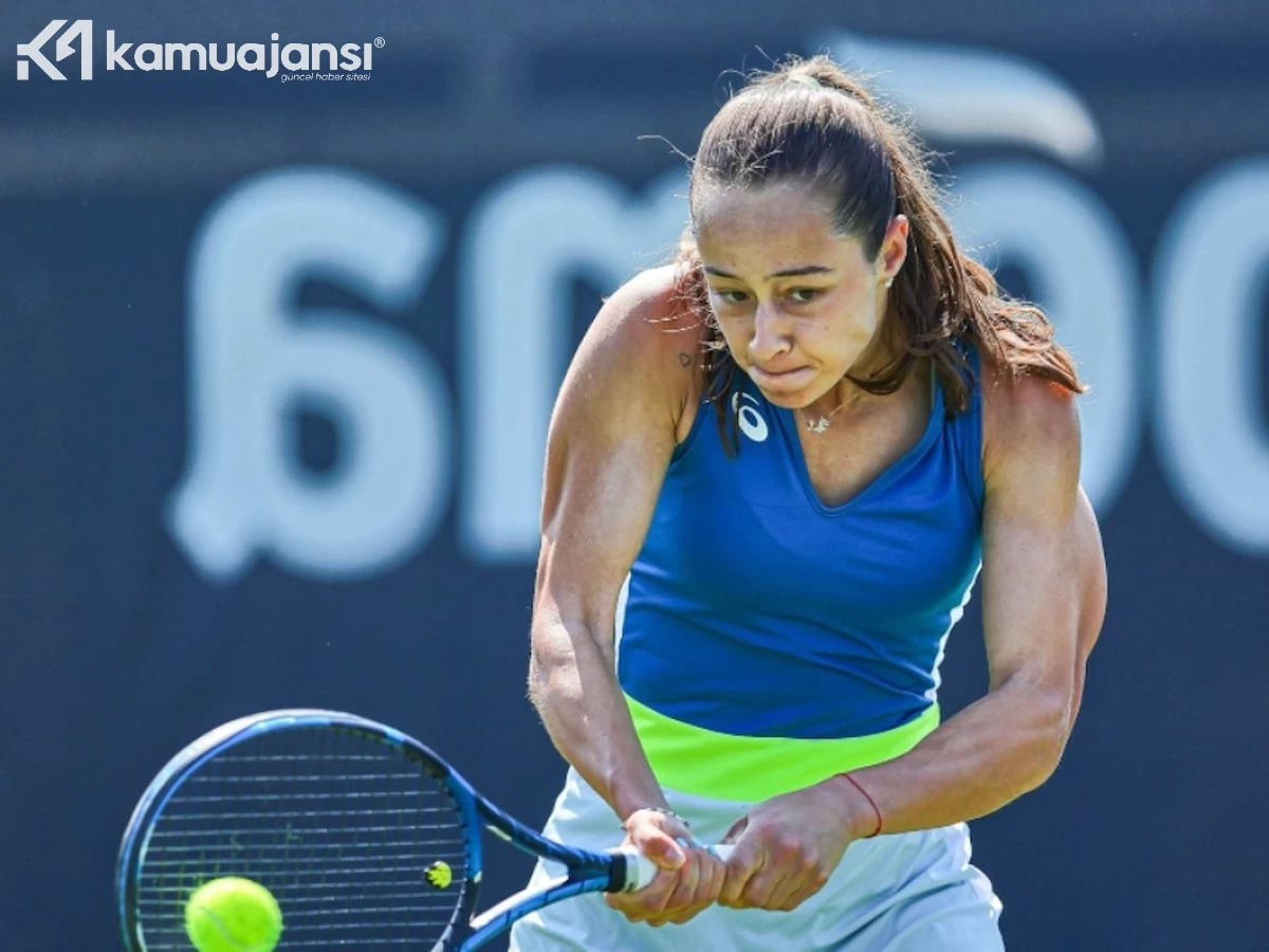 Zeynep Sönmez Fransa Açık Tenis Turnuvası'nda 2. turda mücadele edecek